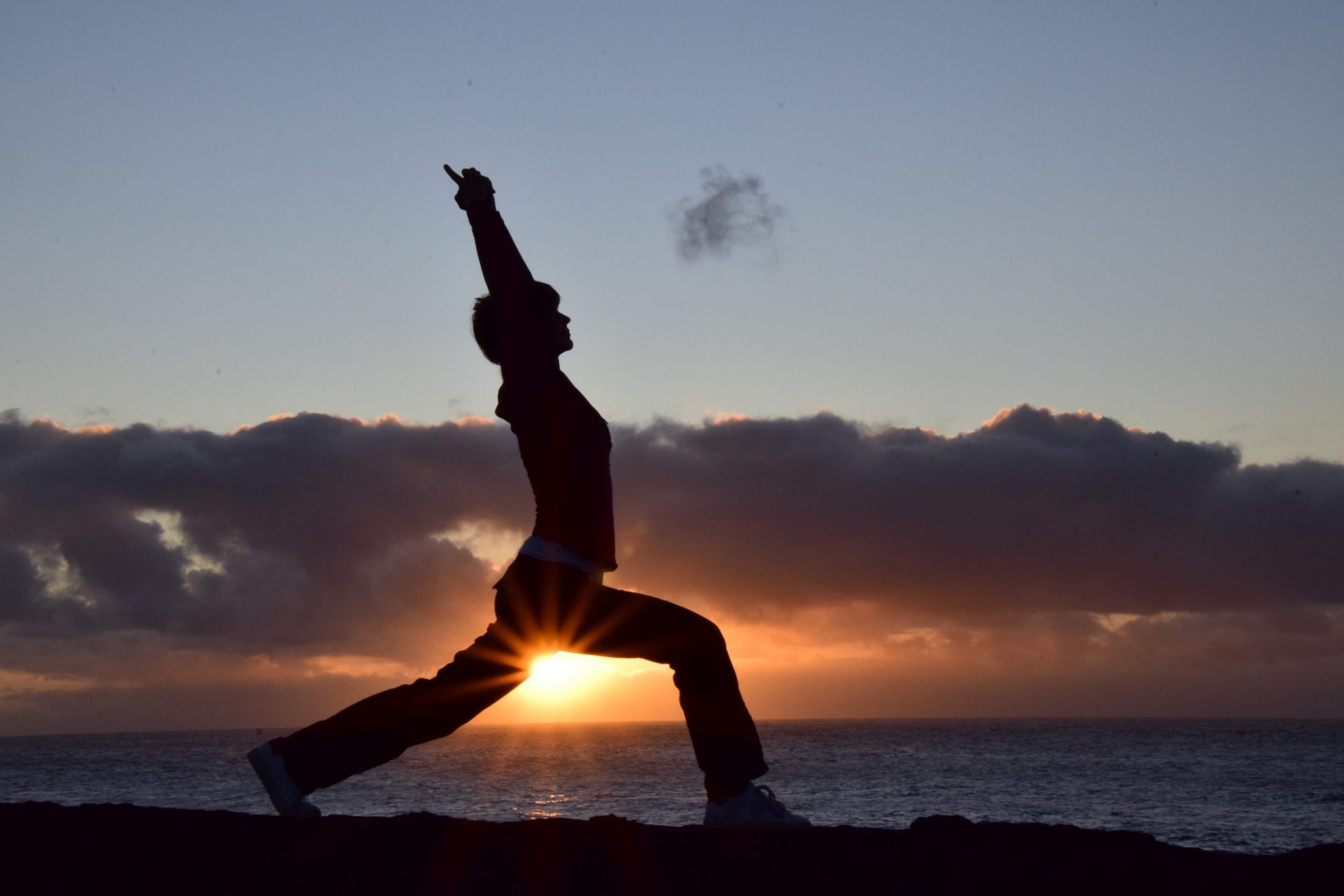 Lanzarote Abendstimmung Yogafoto von Evelyn Fischereder, lyn yoga